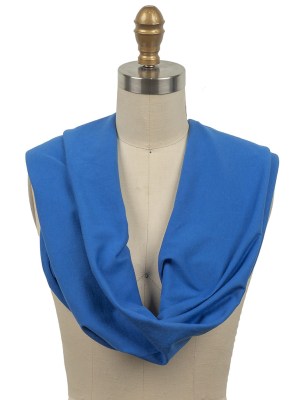 Dazzling Blue Tubular Cotton Jersey Dazzling Blue Tubular Cotton Jersey