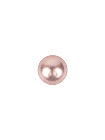 Pearlized Pink Shiny Dome Shaped Shank Back Button – 12L/7.5mm Pearlized Pink Shiny Dome Shaped Shank Back Button – 12L/7.5mm