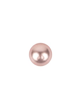 Pearlized Pink Shiny Dome Shaped Shank Back Button – 12L/7.5mm Pearlized Pink Shiny Dome Shaped Shank Back Button – 12L/7.5mm