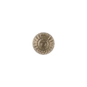 Translucent Citrine Abstract Radiating Shank Back Glass Button – 16L/10mm Translucent Citrine Abstract Radiating Shank Back Glass Button – 16L/10mm