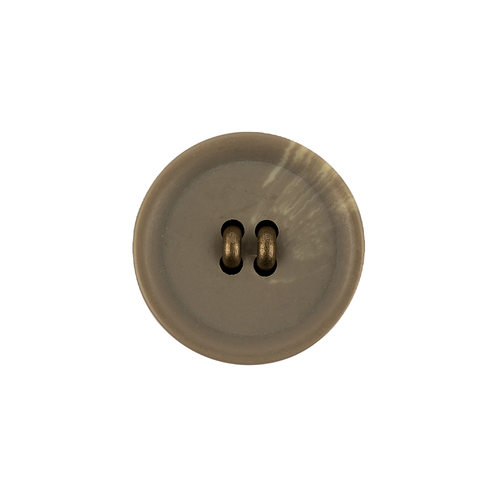Matte Camo and Brass Shallow Plate Plastic and Metal Shank Back Button – 32L/20mm Matte Camo and Brass Shallow Plate Plastic and Metal Shank Back Button – 32L/20mm