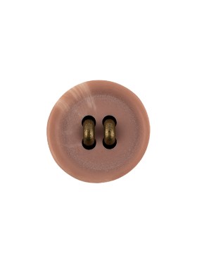 Rose Prove and Brass Shallow Plate Plastic and Metal Shank Back Button – 24L/15mm Rose Prove and Brass Shallow Plate Plastic and Metal Shank Back Button – 24L/15mm