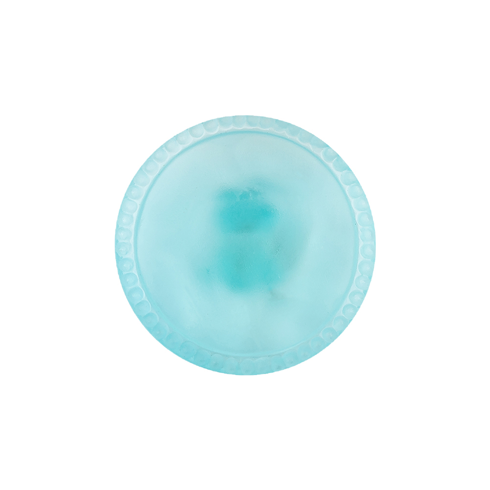 Italian Matte Sky Translucent Saw Tooth Rim Shank Button – 36L/23mm Italian Matte Sky Translucent Saw Tooth Rim Shank Button – 36L/23mm