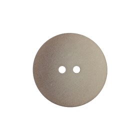 Opal Gray Matte Low Convex 2-Hole Plastic Button – 36L/23mm Opal Gray Matte Low Convex 2-Hole Plastic Button – 36L/23mm