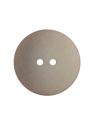 Opal Gray Matte Low Convex 2-Hole Plastic Button – 36L/23mm Opal Gray Matte Low Convex 2-Hole Plastic Button – 36L/23mm