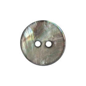 Smoke Iridescent 2-Hole Natural Shell Button – 36L/23mm Smoke Iridescent 2-Hole Natural Shell Button – 36L/23mm