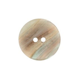 Beige, Peach and Baby Blue Iridescent 2-Hole Plastic Saucer Button – 36L/23mm Beige, Peach and Baby Blue Iridescent 2-Hole Plastic Saucer Button – 36L/23mm