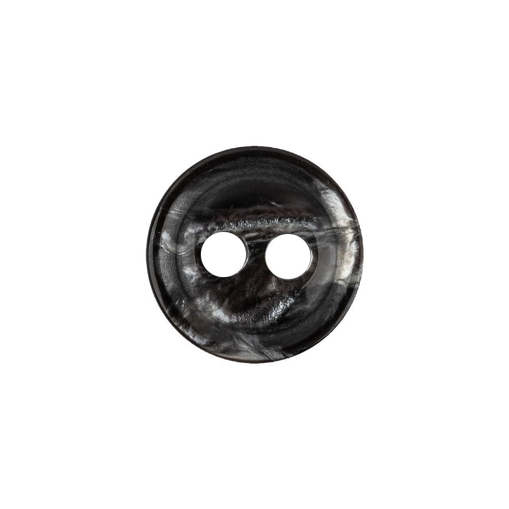 Italian Thunder Storm Gray Tiny Mound 2-Hole Plastic Blazer Button – 28L/18mm Italian Thunder Storm Gray Tiny Mound 2-Hole Plastic Blazer Button – 28L/18mm