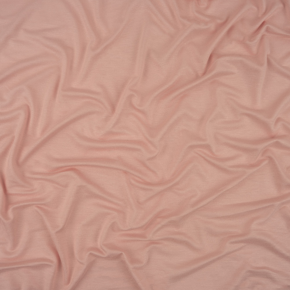 Coral Blush Stretch Rayon Jersey Coral Blush Stretch Rayon Jersey