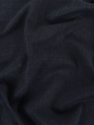 Navy Cotton and Rayon Duvetyne Twill Navy Cotton and Rayon Duvetyne Twill