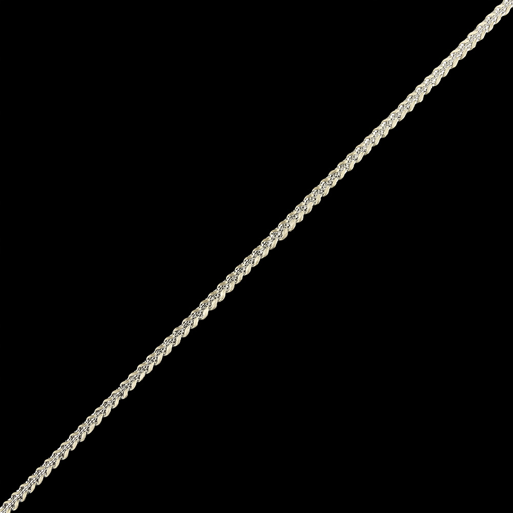 Metallic Silver and White Braided Trim – 0.1875″ Metallic Silver and White Braided Trim – 0.1875″
