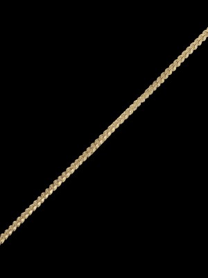 Brown Rice Cotton Blend Braided Trim – 0.1875″ Brown Rice Cotton Blend Braided Trim – 0.1875″