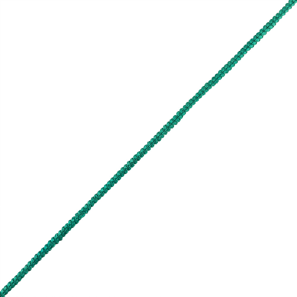 Teal Cotton Blend Braided Trim – 0.25″ Teal Cotton Blend Braided Trim – 0.25″