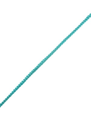 Turquoise Cotton Blend Braided Trim – 0.1875″ Turquoise Cotton Blend Braided Trim – 0.1875″