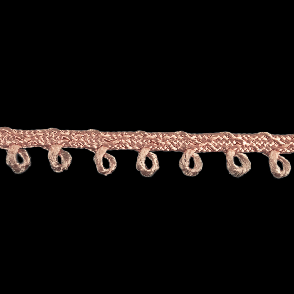 Chintz Rose Picot Edged Cotton Blend Braided Trim - 0.1875"