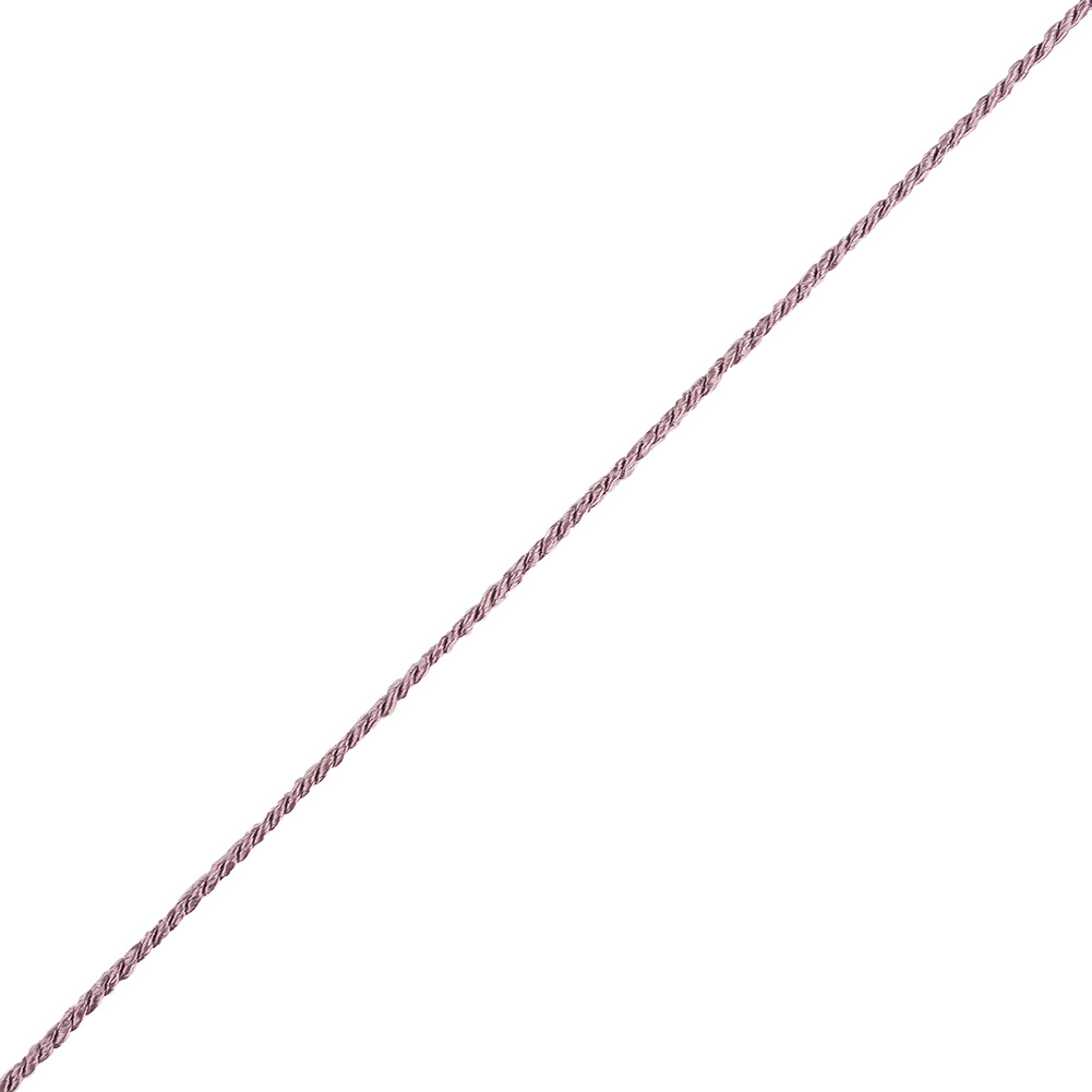 Lilac Cotton Blend Twisted Cord – 2.5mm Lilac Cotton Blend Twisted Cord – 2.5mm