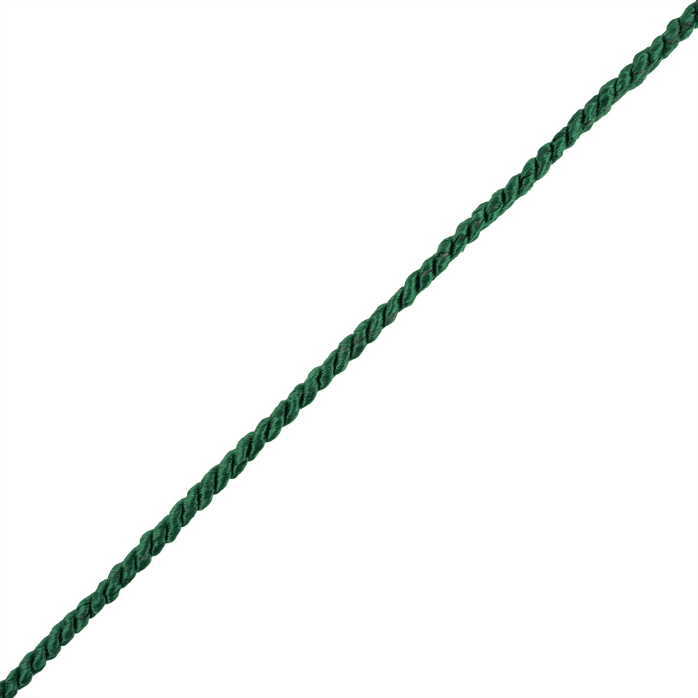Emerald Green Cotton Blend Twisted Cord – 3mm Emerald Green Cotton Blend Twisted Cord – 3mm