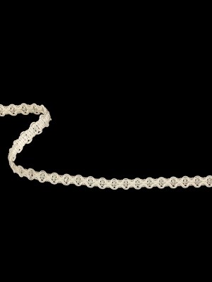 White and Iridescent Wavy Braided Trim – 0.375″ White and Iridescent Wavy Braided Trim – 0.375″