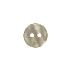 Shiny Gray Smooth Top 2-Hole Plastic Shirt Button – 20L/12.5mm Shiny Gray Smooth Top 2-Hole Plastic Shirt Button – 20L/12.5mm