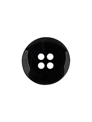 Go to Black Low Convex 4-Hole Plastic Suiting Button – 24L/15mm Go to Black Low Convex 4-Hole Plastic Suiting Button – 24L/15mm