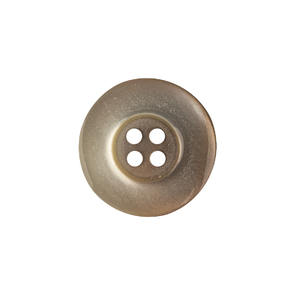 Iridescent Doe and Suntan Ombre 4-Hole Dish Style Jacket Button – 32L/20mm Iridescent Doe and Suntan Ombre 4-Hole Dish Style Jacket Button – 32L/20mm