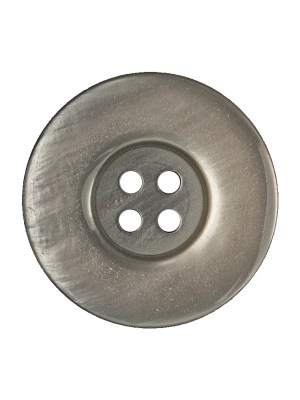 Iridescent Silver Blue and Brown Ombre 4-Hole Dish Style Jacket Button – 40L/25.5mm Iridescent Silver Blue and Brown Ombre 4-Hole Dish Style Jacket Button – 40L/25.5mm