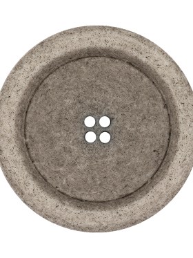 Italian Matte White and Gray Speckled 4-Hole Jacket Button – 54L/34mm Italian Matte White and Gray Speckled 4-Hole Jacket Button – 54L/34mm