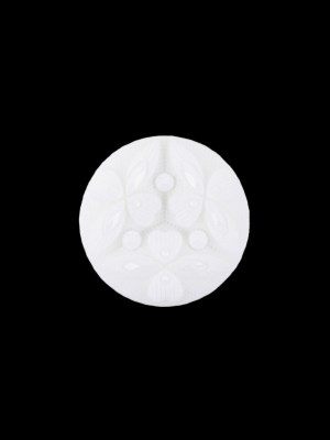 Italian Sugar Swizzle Floral Molded Shank Back Nylon Button – 24L/15mm Italian Sugar Swizzle Floral Molded Shank Back Nylon Button – 24L/15mm