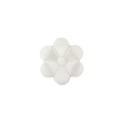 Italian Pearl Icing Flower Shank Back Nylon Button – 24L/15mm Italian Pearl Icing Flower Shank Back Nylon Button – 24L/15mm
