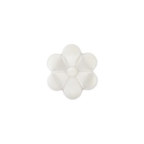 Italian Pearl Icing Flower Shank Back Nylon Button – 24L/15mm Italian Pearl Icing Flower Shank Back Nylon Button – 24L/15mm