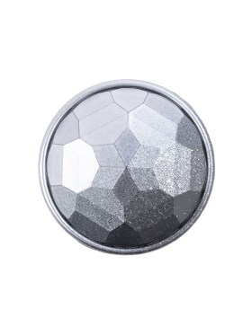 Italian Matte Steel Faceted Metal Look Shank Back Button – 36L/23mm Italian Matte Steel Faceted Metal Look Shank Back Button – 36L/23mm