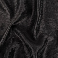 Black Shimmering Tactile Polyester and Cotton Woven Black Shimmering Tactile Polyester and Cotton Woven