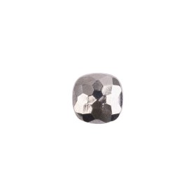 Italian Gunmetal Faceted Metal Look Shank Back Button – 18L/11.5mm Italian Gunmetal Faceted Metal Look Shank Back Button – 18L/11.5mm