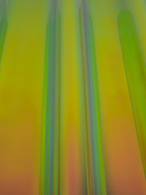 Iridescent Vinyl with Fabric Backing – Blue, Pink and Yellow – Kiki Collection Iridescent Vinyl with Fabric Backing – Blue, Pink and Yellow – Kiki Collection