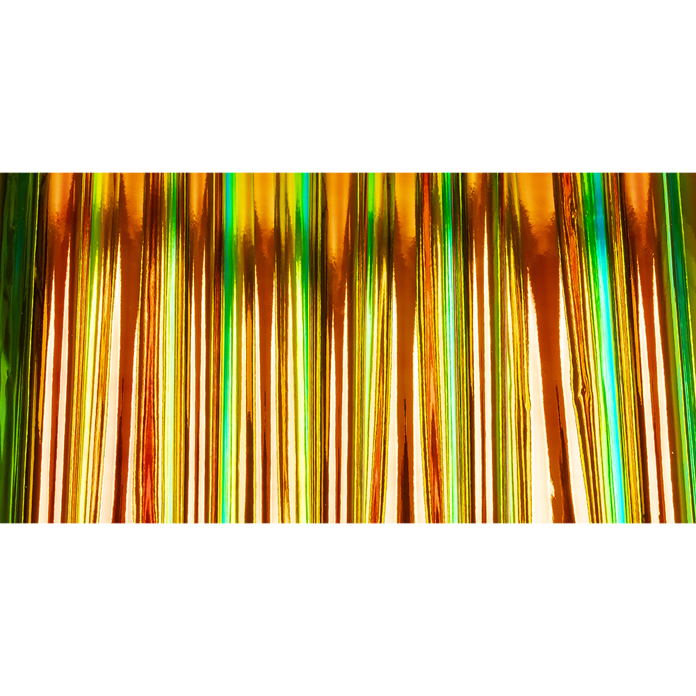 Kiki Iridescent Orange and Green Fabric-Backed Vinyl Kiki Iridescent Orange and Green Fabric-Backed Vinyl