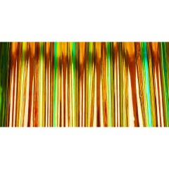 Kiki Iridescent Orange and Green Fabric-Backed Vinyl Kiki Iridescent Orange and Green Fabric-Backed Vinyl