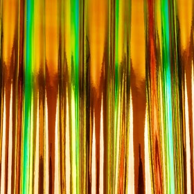 Kiki Iridescent Orange and Green Fabric-Backed Vinyl Kiki Iridescent Orange and Green Fabric-Backed Vinyl