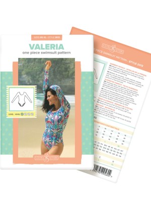Valeria One Piece Swimsuit Sirena Sewing Pattern Valeria One Piece Swimsuit Sirena Sewing Pattern