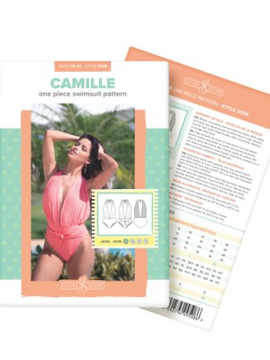 Camille One Piece Swimsuit Sirena Sewing Pattern Camille One Piece Swimsuit Sirena Sewing Pattern