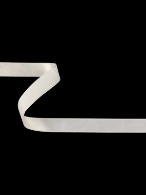 White Single Faced Satin Ribbon – 0.625″ White Single Faced Satin Ribbon – 0.625″