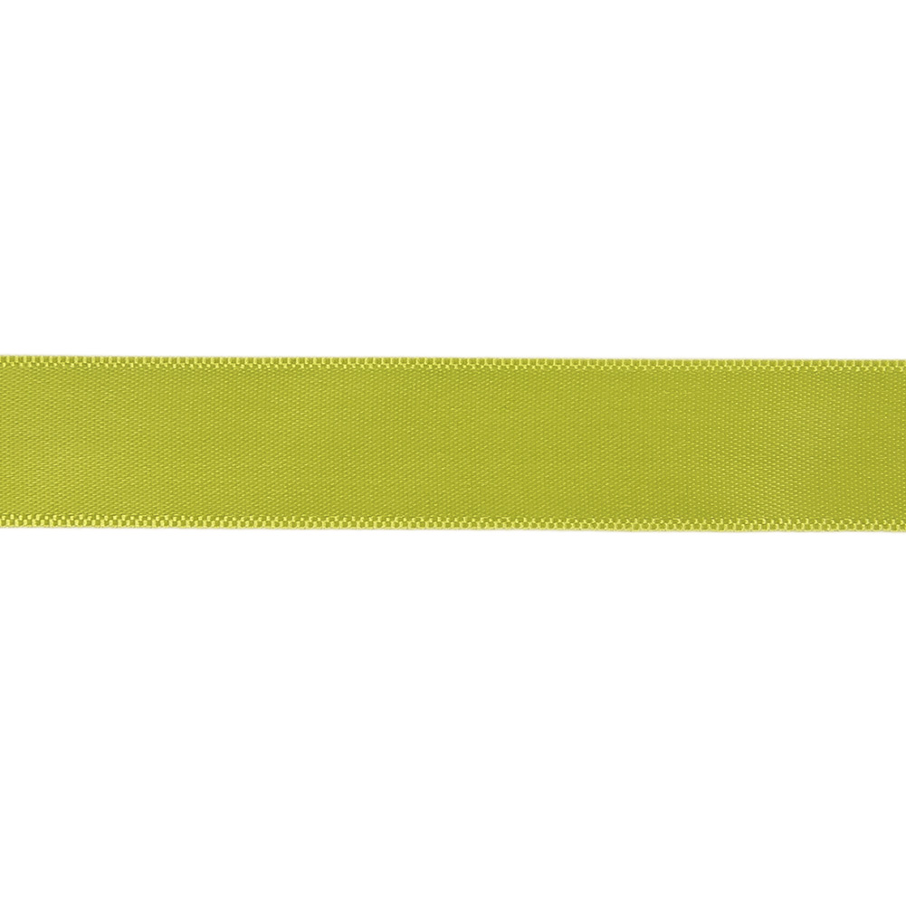 Spring Green Single Faced Satin Ribbon - 0.625"