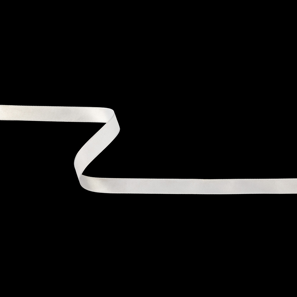 White Single Faced Satin Ribbon – 0.4375″ White Single Faced Satin Ribbon – 0.4375″
