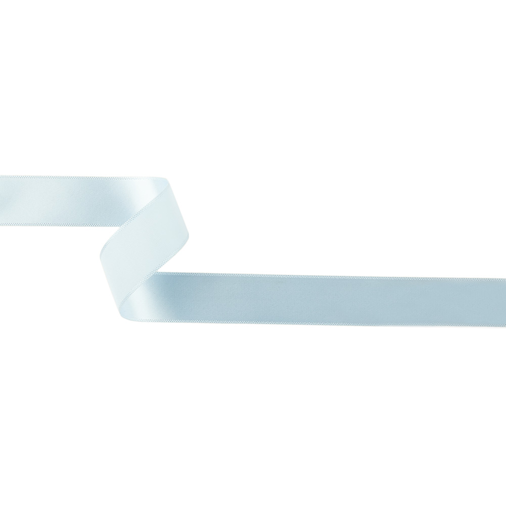 Pale Blue Single Faced Satin Ribbon – 0.875″ Pale Blue Single Faced Satin Ribbon – 0.875″