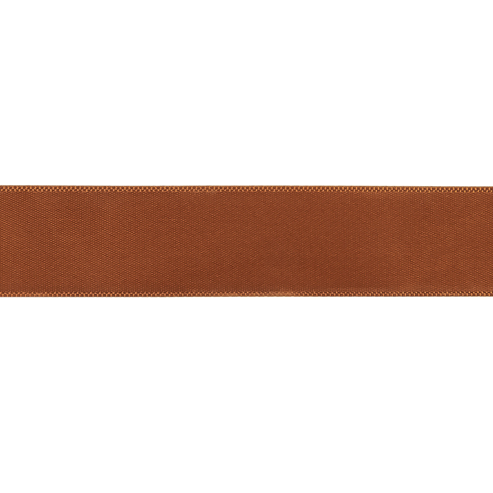 Autumn Leaf Single Faced Satin Ribbon - 0.875"