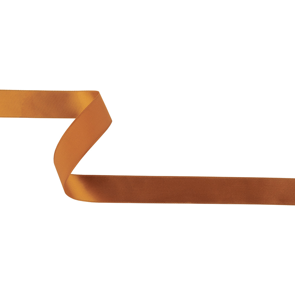 Autumn Leaf Single Faced Satin Ribbon – 0.875″ Autumn Leaf Single Faced Satin Ribbon – 0.875″