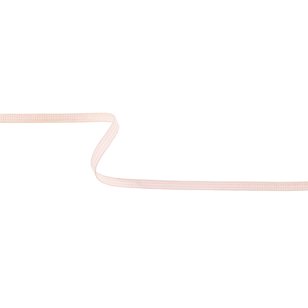 Baby Pink and White Striped Grosgrain Ribbon – 0.25″ Baby Pink and White Striped Grosgrain Ribbon – 0.25″