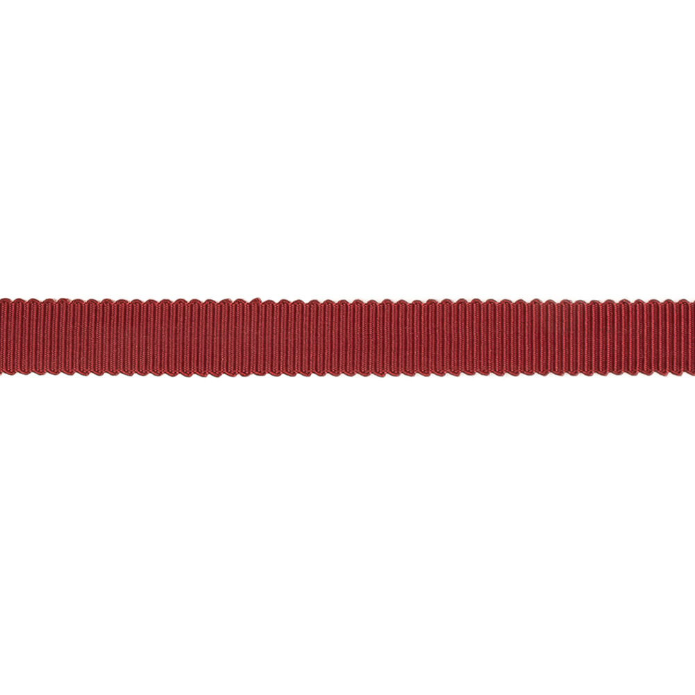 Wine Petersham Grosgrain Ribbon - 0.375"