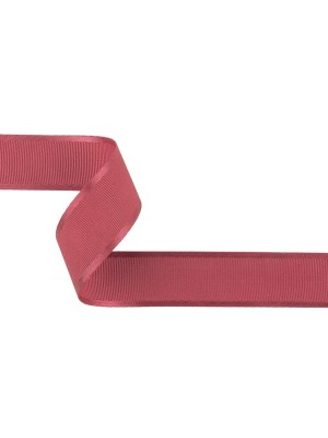 Dark Pink Grosgrain Ribbon with Satin Borders – 1″ Dark Pink Grosgrain Ribbon with Satin Borders – 1″
