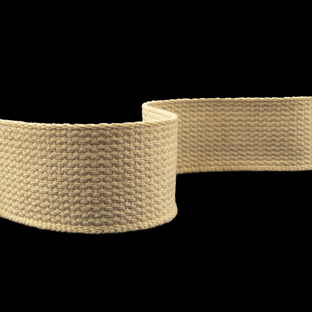 Beige Heavyweight Cotton Webbing – 2″ Beige Heavyweight Cotton Webbing – 2″