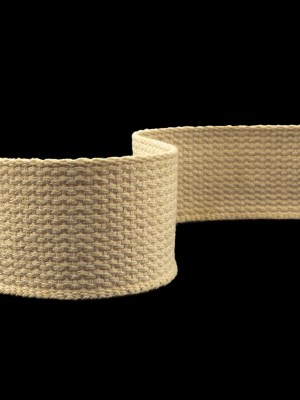 Beige Heavyweight Cotton Webbing – 2″ Beige Heavyweight Cotton Webbing – 2″